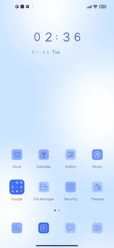 Monet Blue Romance - Screenshot 2