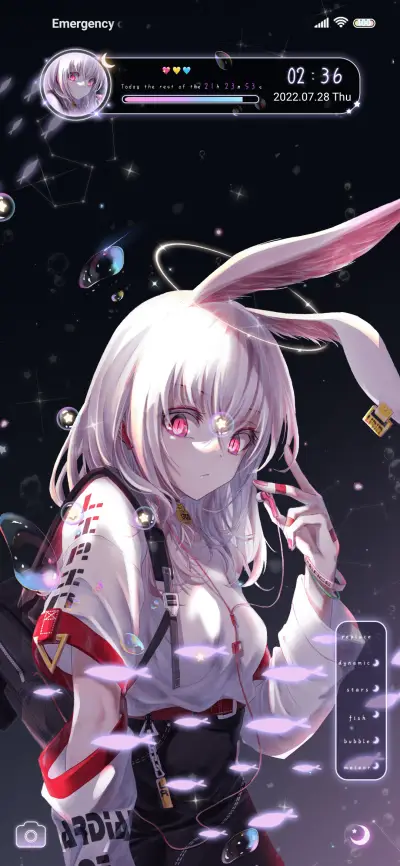 Galaxy girl - Screenshot 1