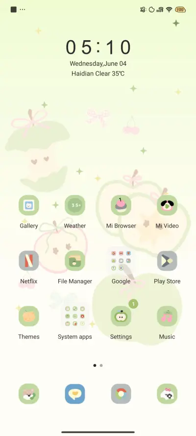 Green apple puppy - Screenshot 2