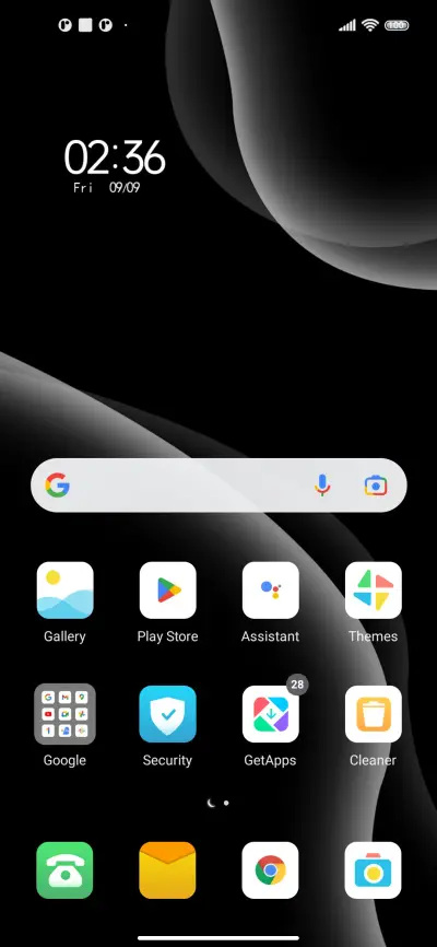 Dark fluid light - Screenshot 3