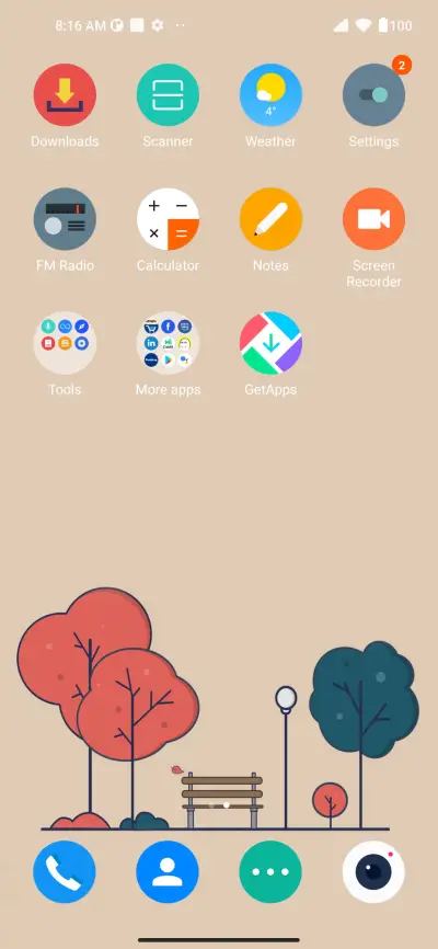 Flat Circular - Screenshot 3