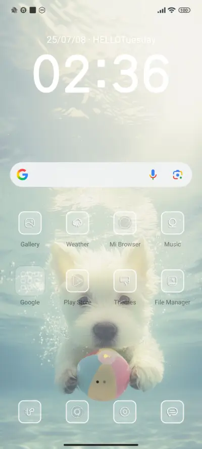 White dog - Screenshot 2