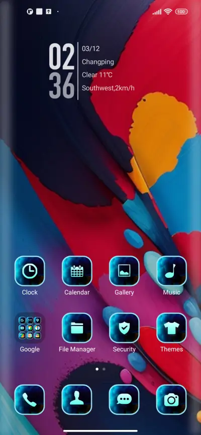 Holi wall - Screenshot 2
