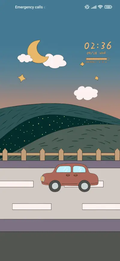 evening highway - Screenshot 1