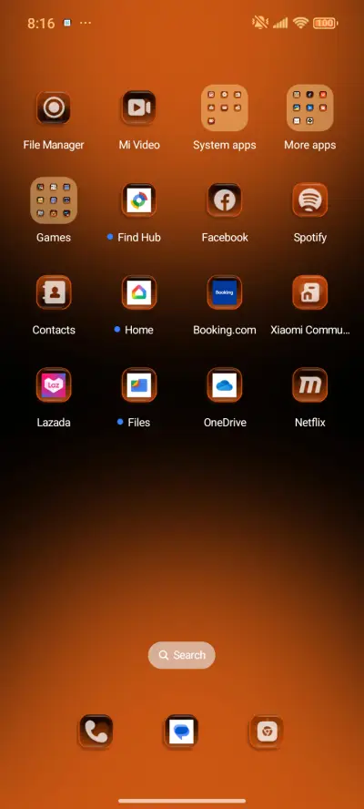 Simple Orange - Screenshot 3