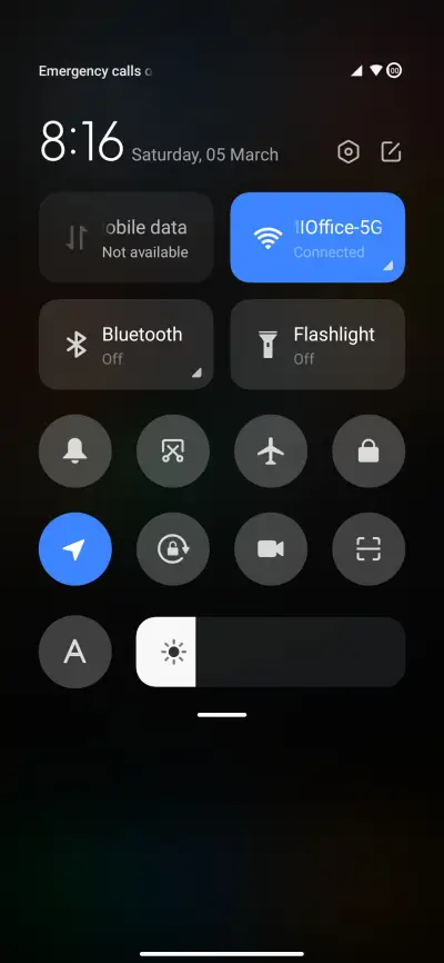 OxygenOS dark - Screenshot 5