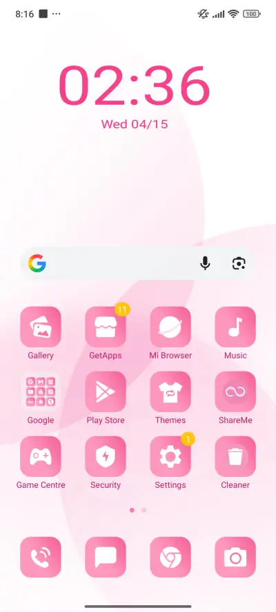 elegant pink - Screenshot 2