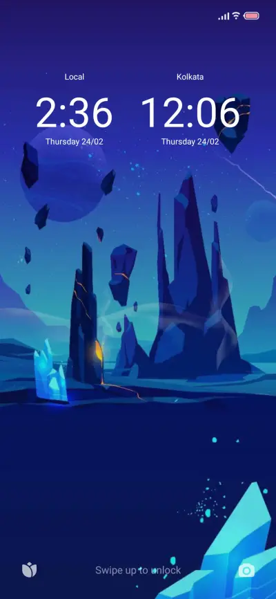 SpaceBlue v13 - Screenshot 1