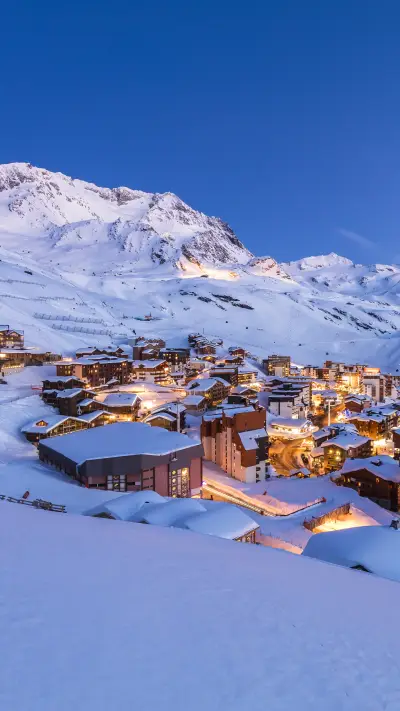 France savoie valthorens view of aiguille de peclet 3562