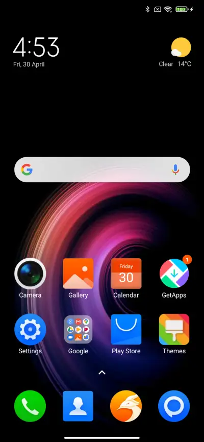 Xos Infinix - Screenshot 1