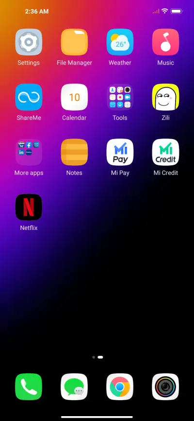 Amaze OS - Screenshot 3