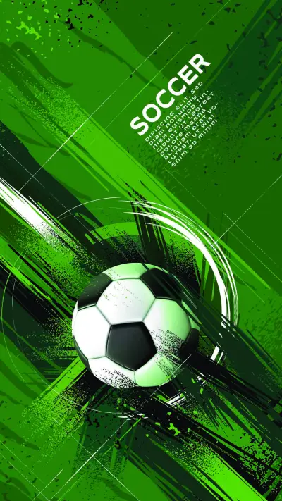 Soccer Template design