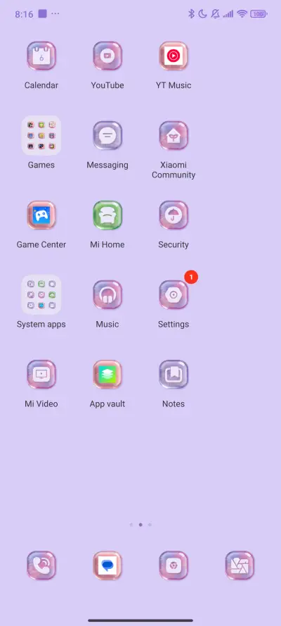 Purple glass - Screenshot 3