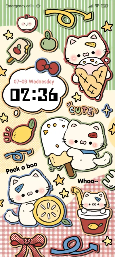 Retro Yummy Kitty - Screenshot 1