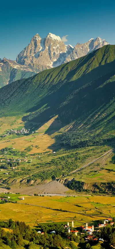 Mountain View and Autumn Scenery-PAIXIN