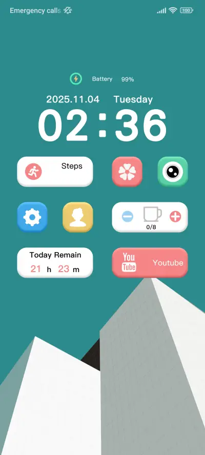 Cyan Realm Blank - Screenshot 1