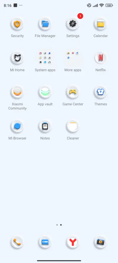 Inflated White 3D - Screenshot 3