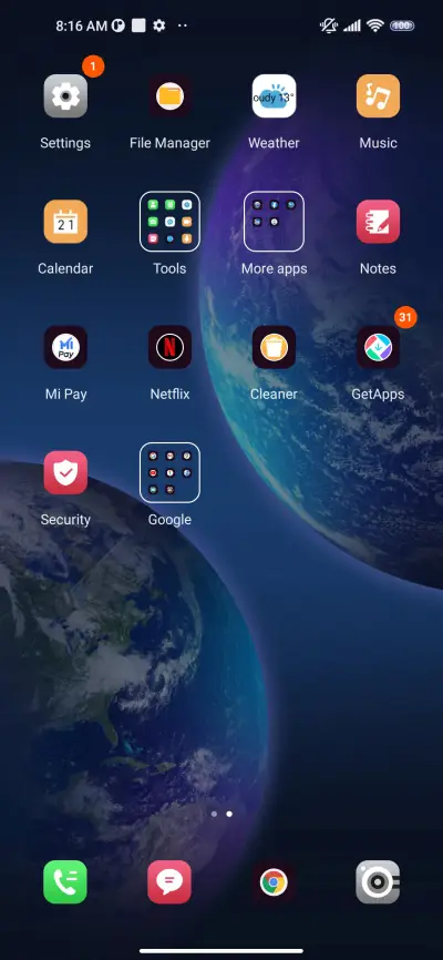 Icon interaction - Screenshot 3
