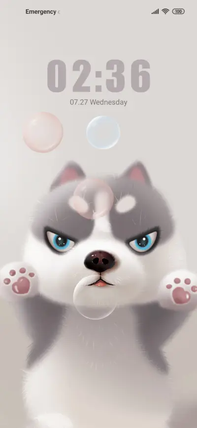 Cute husky - Screenshot 1
