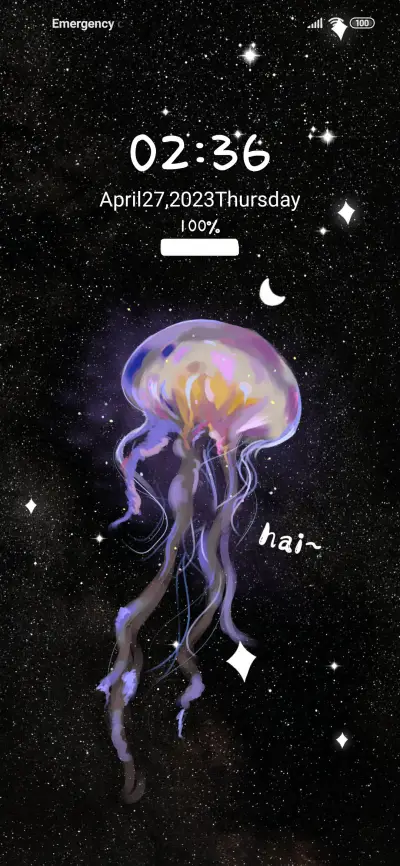 Colored jellyfish - Screenshot 2