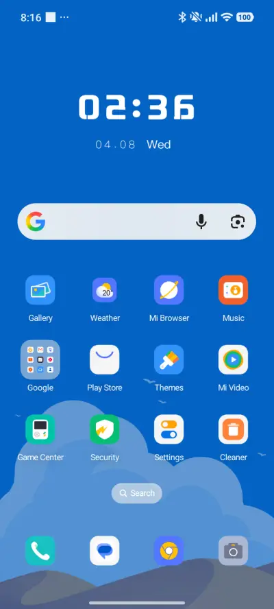 Blue sky desert - Screenshot 2