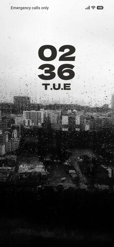 Rain City THEME for Xiaomi MIUI HyperOS