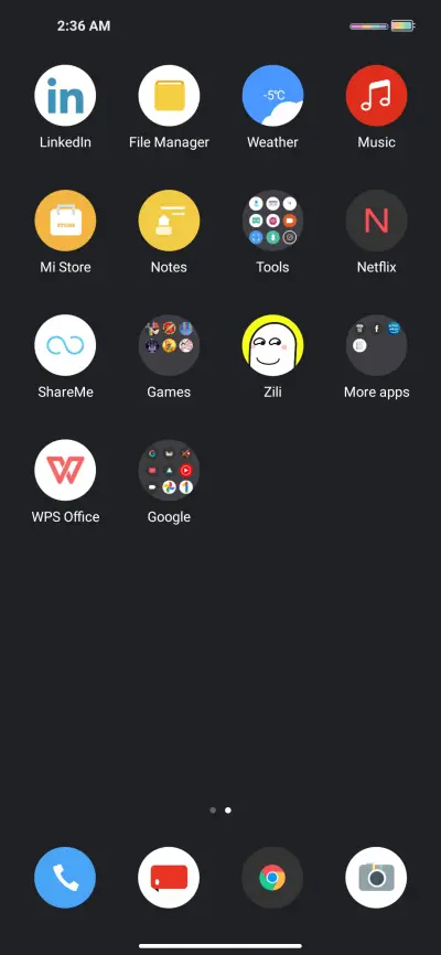 Black UI - Screenshot 3