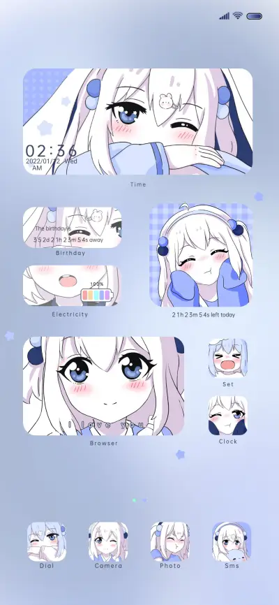 Attractive Woman THEME for Xiaomi MIUI HyperOS