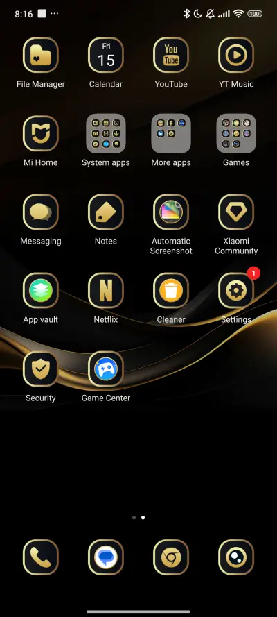 Ink Gold Wave - Screenshot 3
