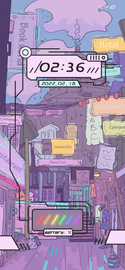 Cyberpunk THEME for Xiaomi MIUI HyperOS