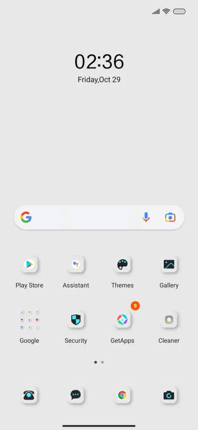 New Mimetic Simple - Screenshot 2
