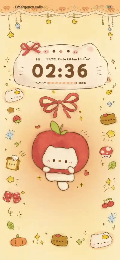 Apple Cat Bow - Screenshot 2