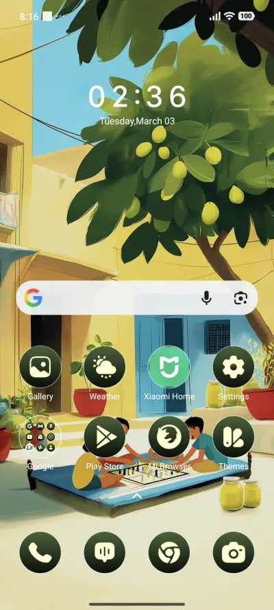 Courtyard Chill - Screenshot 2