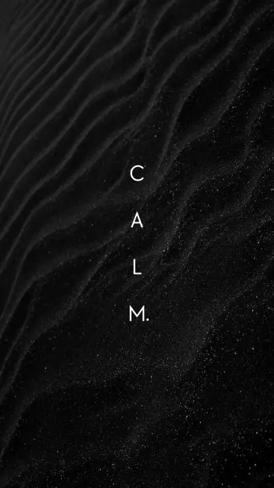 Calm Aesthetic Dark WALLPAPER for Xiaomi MIUI HyperOS