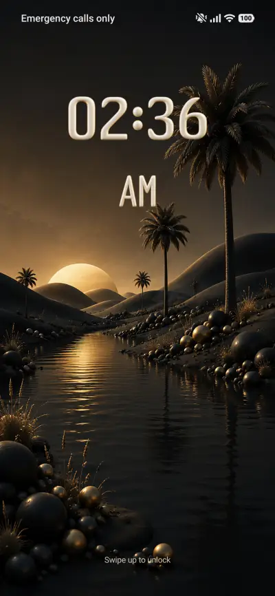 JMC Gilded Oasis THEME for Xiaomi MIUI HyperOS