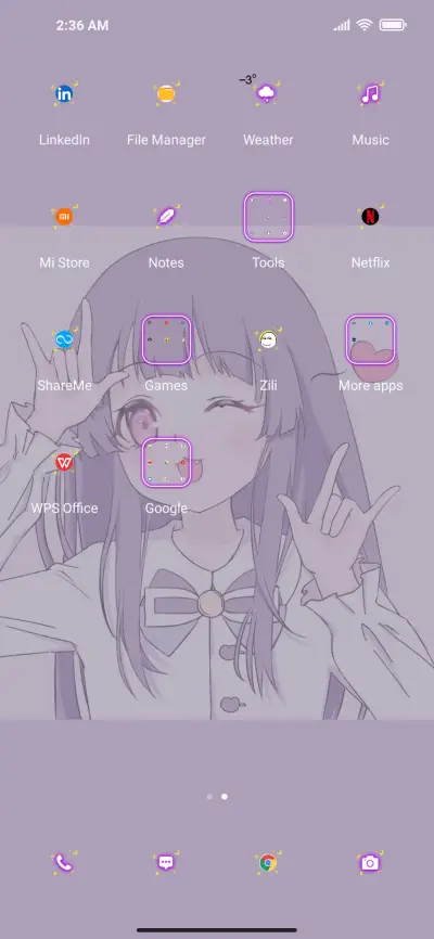 Wink girl - Screenshot 3