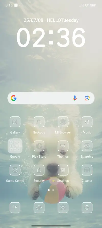 White dog - Screenshot 2