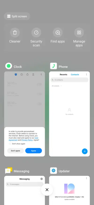 Simple green clock - Screenshot 4
