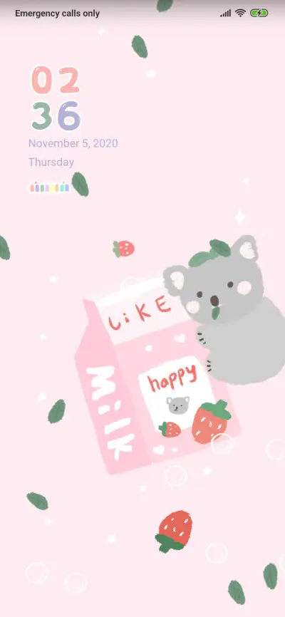Pink Milk Bottle