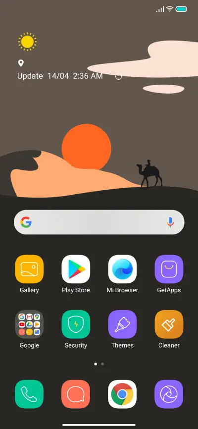 LINE UI - Screenshot 2
