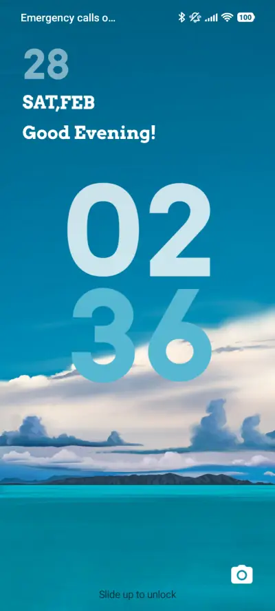 Blue Lake THEME for Xiaomi MIUI HyperOS