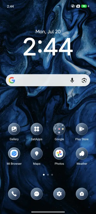 Blue Liquid - Screenshot 2