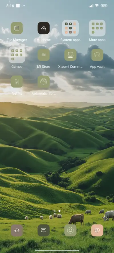 Green Theme - Screenshot 3