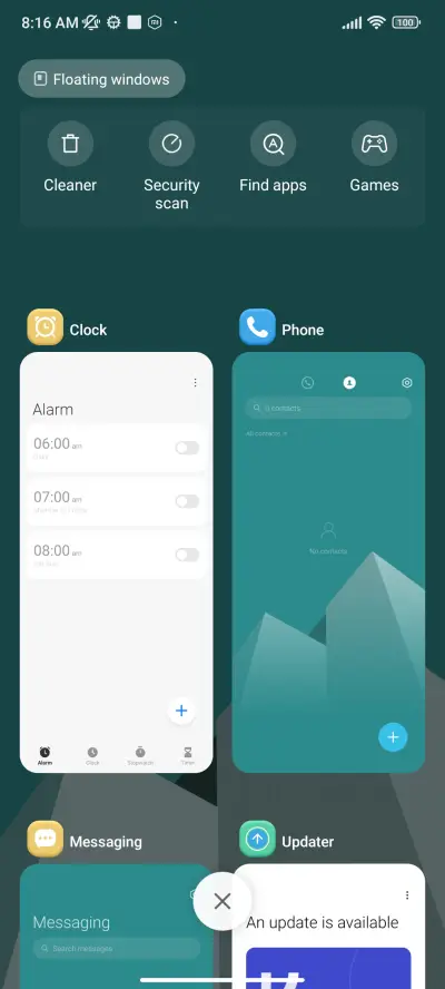 Cyan Realm Blank - Screenshot 4