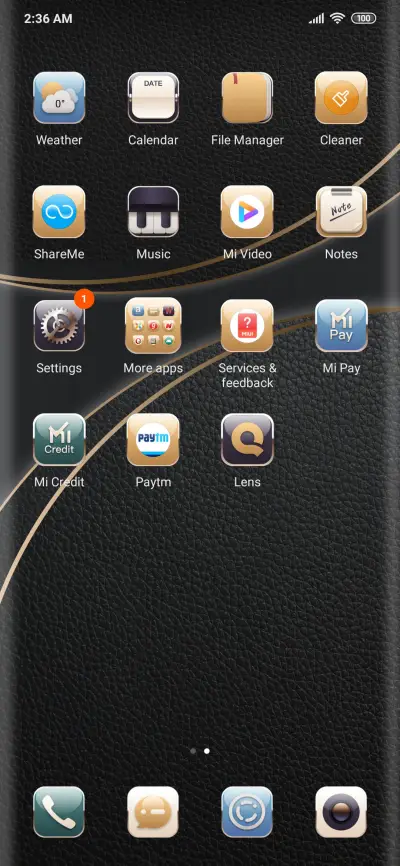 Metal Black Clock - Screenshot 3