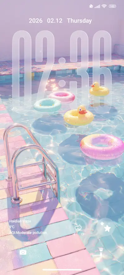 Pink pool - Screenshot 1