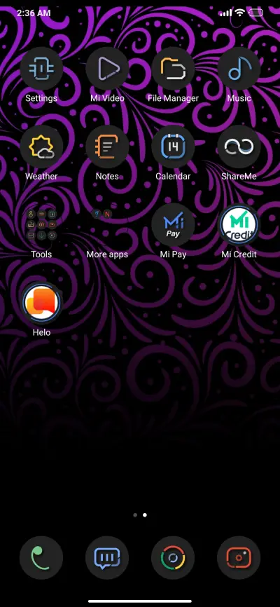 mi dark - Screenshot 3