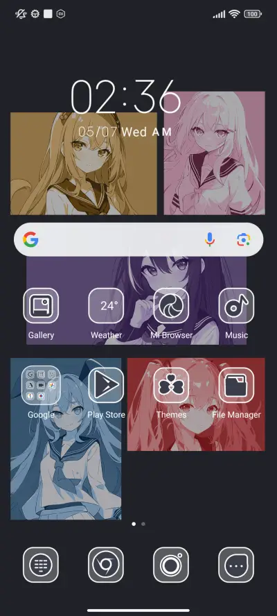 Sailor suit grid - Screenshot 3