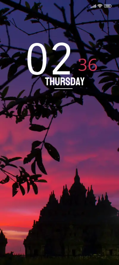 Temple Silhouette - Screenshot 1