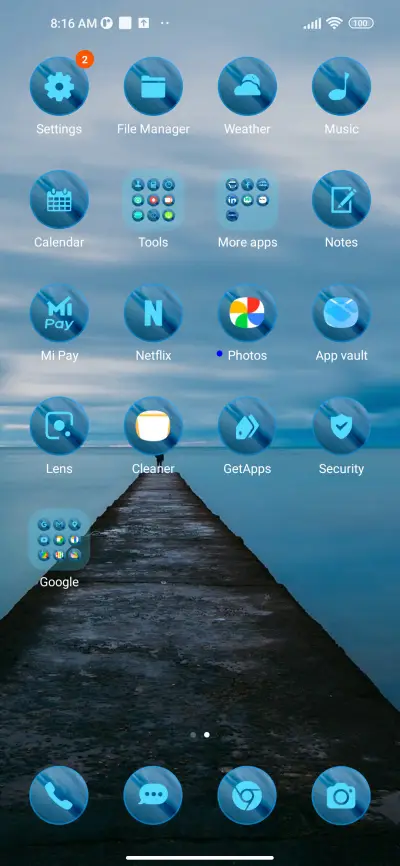 blue sea - Screenshot 3